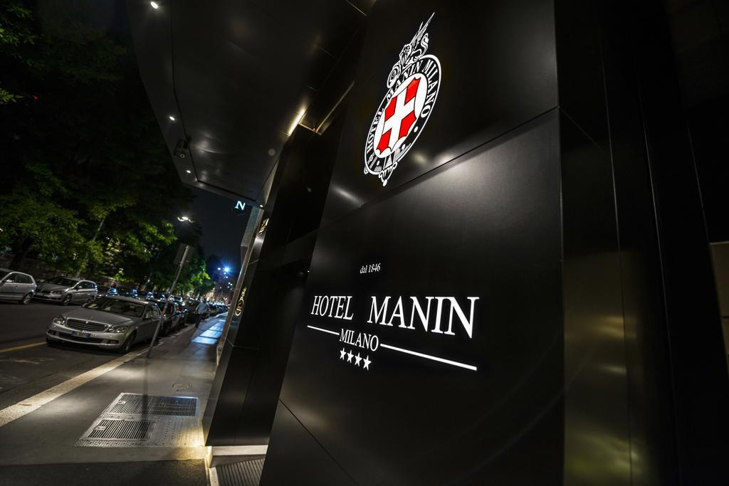 Hotel Manin Milán Exterior foto